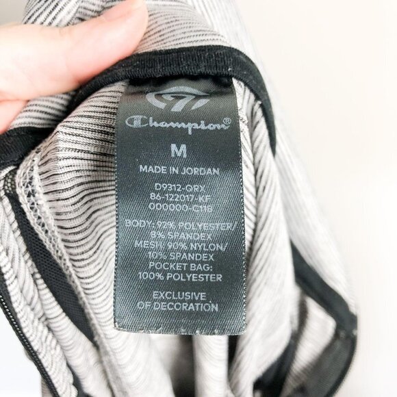 Champion C9 Mesh Cut Out Full Zip Sweater - Picture 6 of 6